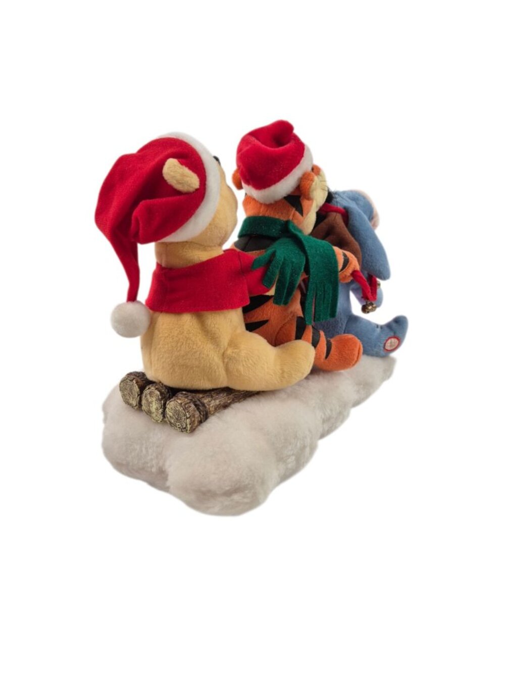 Gemmy Disney Sleigh Ride Winnie the Pooh Tigger Eeyore Animated Musical Works - Picture 4 of 10